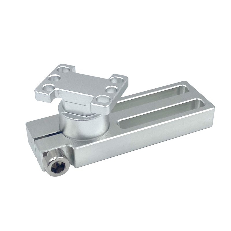 机械手平行夹手指气缸具支架16D/20D多角L度O平台旋转安装固定支