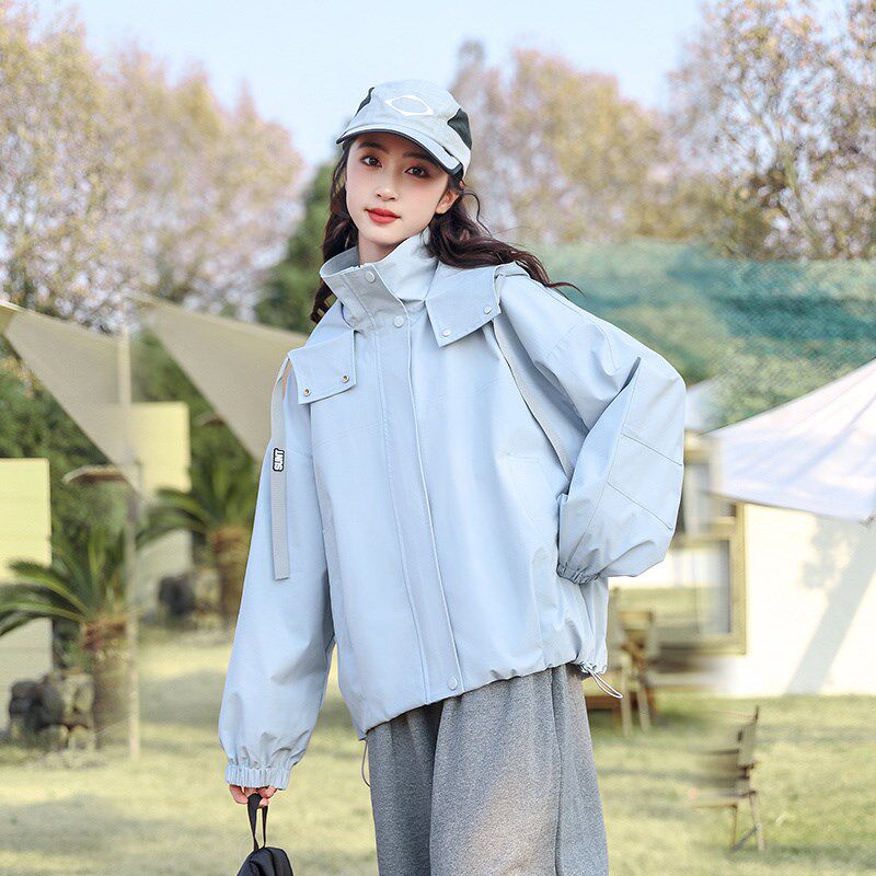 女童春装外套薄款2025新款洋气女大童春季儿童休闲风衣上衣春秋款图片