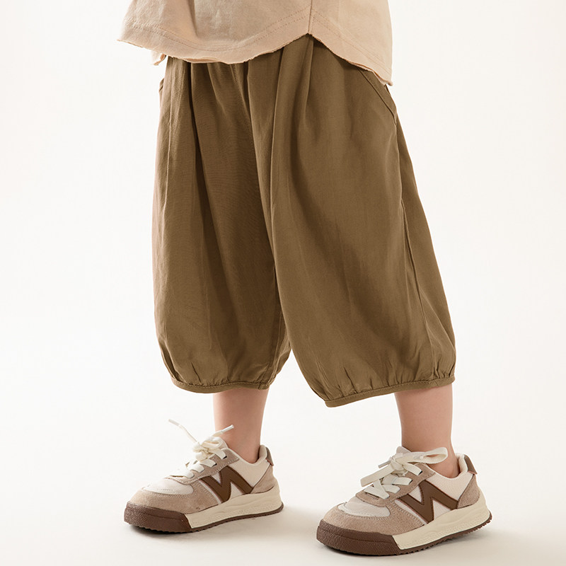 男童裤子夏装2023新款儿童薄款宽松休闲裤中小童男宝凉爽七分裤,童装/婴儿装/亲子装,裤子,淘宝优惠券,粉丝福利购,淘宝优惠卷