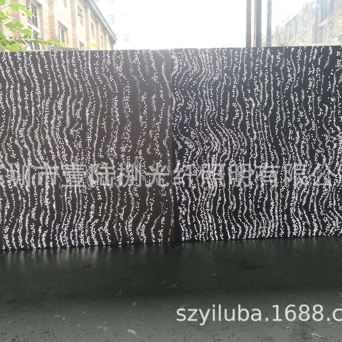 专业新型材料透光混凝土墙现浇水泥板水泥地砖导光丝导光条