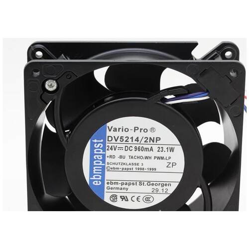 出售风机 DV5214/2NP 24V 23.1W 12738 13cm 可调速铝框散热风扇