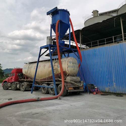电厂煤灰LX-300库装车尘脉冲机除负压气力输送机水泥粉装清罐气力