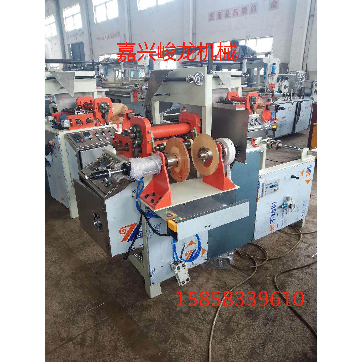 JL-12001工厂直销柔小型卷式棉巾生产机洁面巾机柔器一械拖一巾卷