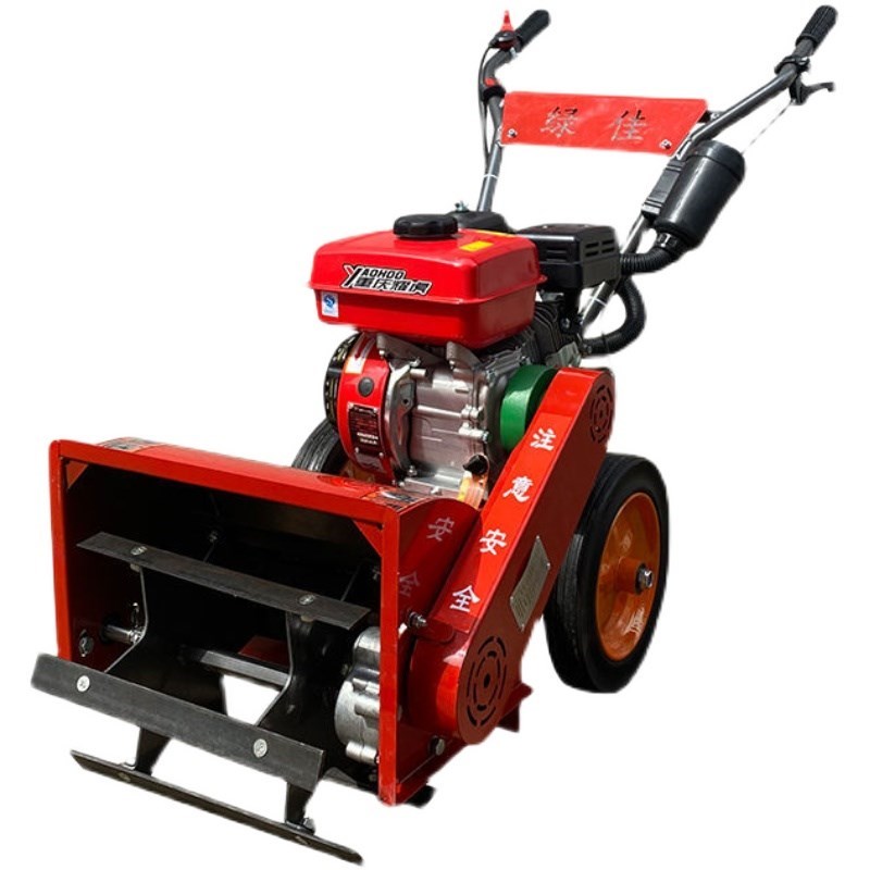速发新款汽油除草机多功r能开沟旋耕地小型农O田果园X手推式微耕
