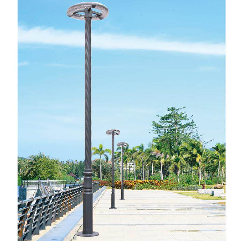LED庭院灯3米公园别墅路灯40W60W大小杆生产厂家方向盘路灯头