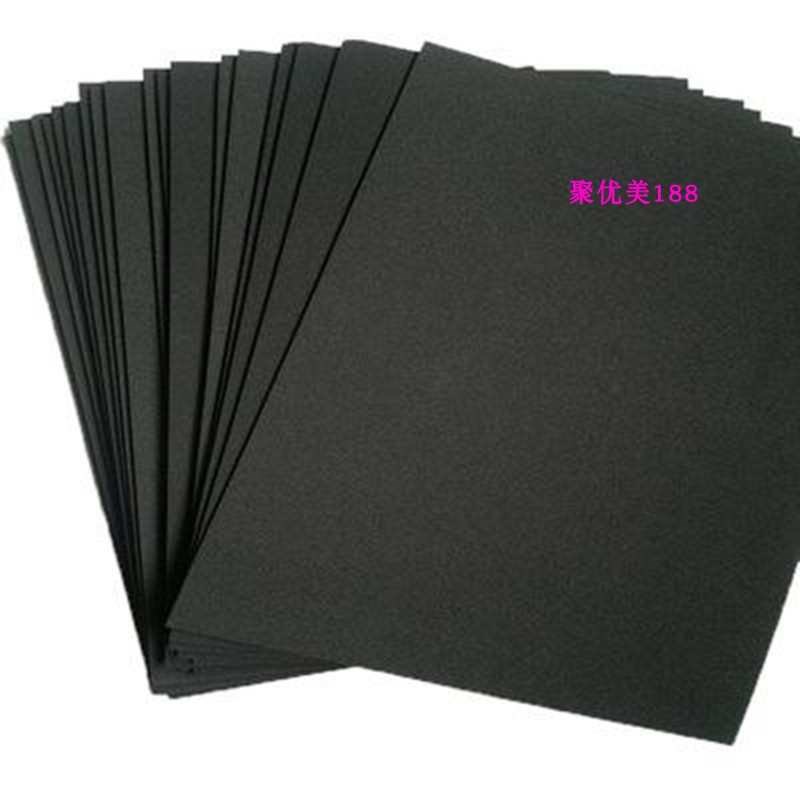 厂家产38度黑色防静电泡棉eva材料F板材背胶加工成型现开厚度包邮