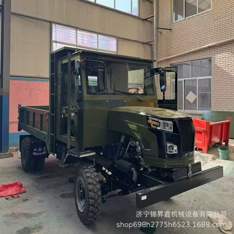12吨四驱自卸毛竹运输车
