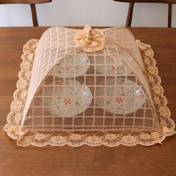 菜罩可折叠圆形罩子食物防苍蝇盖菜罩正方形遮菜伞罩饭桌剩菜罩子,收纳整理,餐桌罩,淘宝优惠券,粉丝福利购,淘宝优惠卷