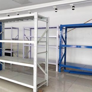 库房立体式货架置物架车间工具架货物储存架五金货架金属铁皮货架