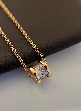 轻奢镀18K玫瑰金小蛮腰锁骨链