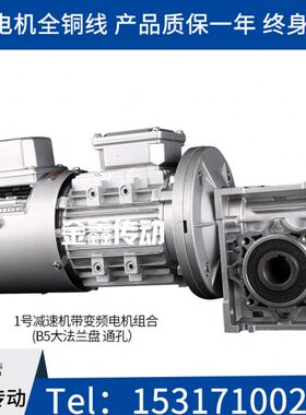 涡轮蜗杆减速机减速机变频电机   NMRV减速机RV减速机组合带