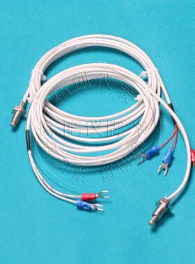 M8/10温度传感器银四氟镀T防水螺钉P热电阻0式型M6