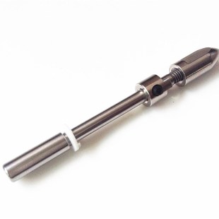 62mm不锈钢套装 4mm正反牙硬轴头 模型船软轴配件长度 硬轴 插接式