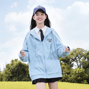 学生风衣女森系中长款初中生外套少女春装韩版高中生春季新款加厚