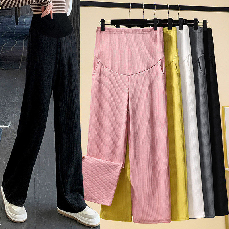 孕妇春装托腹裤子春季外穿宽松休闲怀孕阔腿裤春秋长裤春款孕妇裤,孕妇装/孕产妇用品/营养,孕妇休闲裤,淘宝优惠券,粉丝福利购,淘宝优惠卷