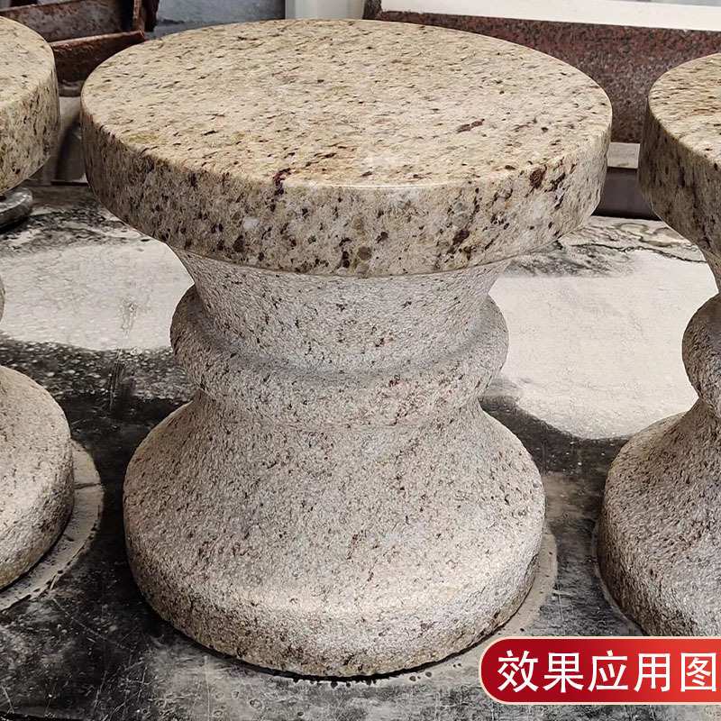 奥文镀金天然花岗岩石材外墙干挂楼梯踏步路沿石罗马柱线条栏杆