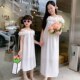 母女装 亲子装 露肩吊带裙连衣裙沙滩长裙仙女长裙子 新款 2023夏装
