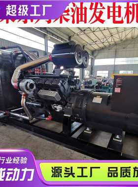 700千瓦上柴股份动力系列柴油发电机组矿山工地备用700KW发电机组