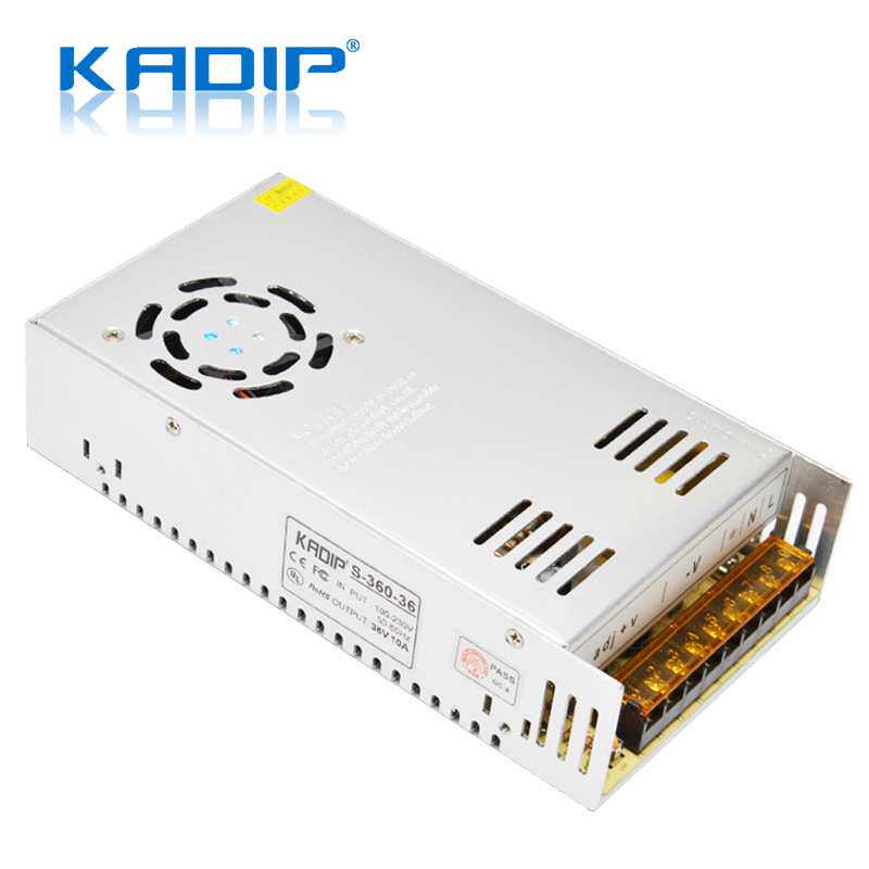 供应 36V10A通信工业电机直流电源 360W开关电源LED广告灯变压器