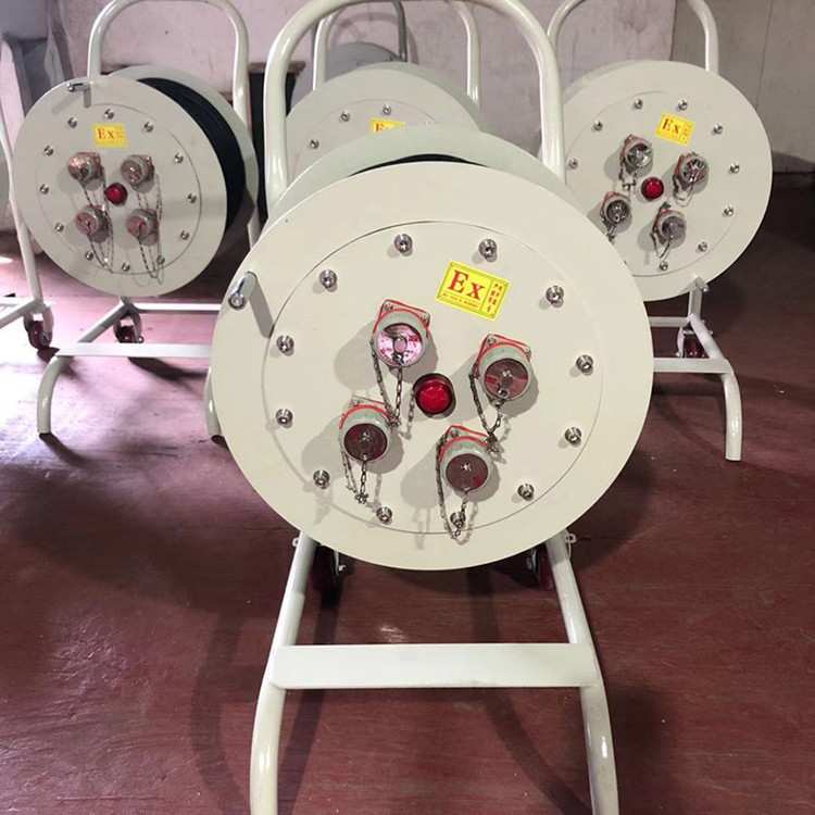 220V/380V移动电缆盘 100米防爆电缆盘 两相三线/三相四线绕线盘