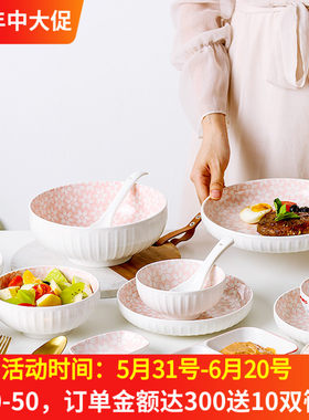 顺祥餐具抗菌碗碟套装