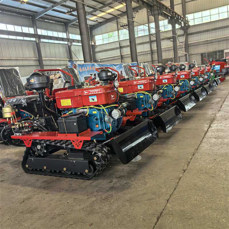 履带式微耕机 开沟施肥一体机 田园管理机小型拖拉除草机