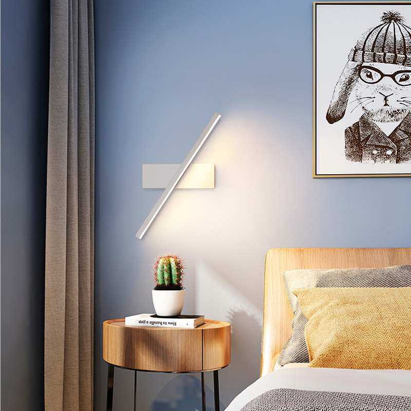 轻奢床头壁灯 现代简约客厅卧室楼梯阳台过道LED阅读壁灯,3C数码配件,USB灯,淘宝优惠券,粉丝福利购,淘宝优惠卷