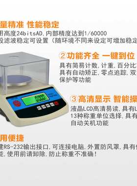 上海友声 BS天平秤 计重秤计数秤 电子秤 150/300/600 0.1g/0.01g