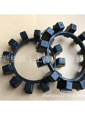 POLY NORM联轴器德国弹性垫KTR 60 NBR黑色缓冲垫方块型12瓣太原