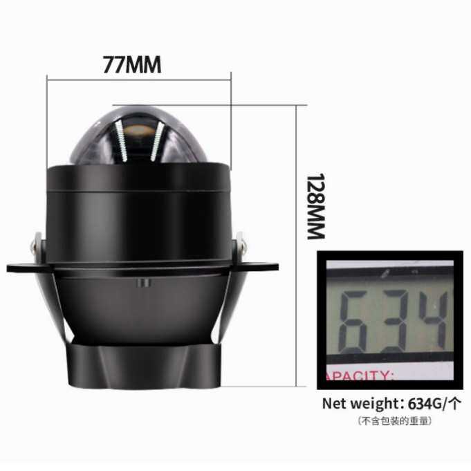 热卖拉达新款J2近光雾灯透镜45W3.0寸超亮led雾灯泡3.0寸通用改装