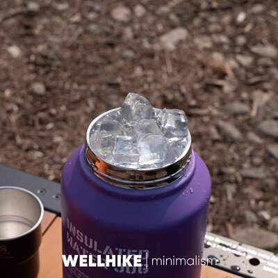 2L保温壶户外露营304不锈钢保冷保温冰桶便携手提大容量双层水壶