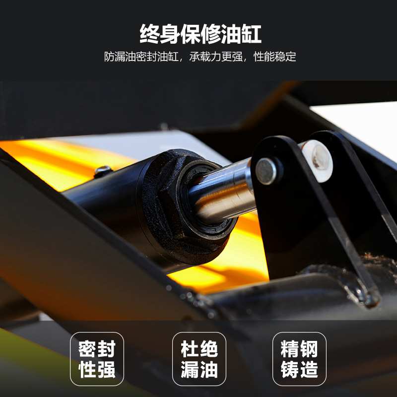 康升手动液压升降平台车平板车小型移动工作台手推车剪叉式升降机