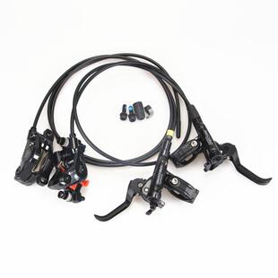 Shimano禧玛诺M6100油碟DEORE油压碟刹山地自行车前后刹车内走线