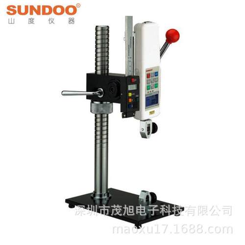 Sundoo/山度【SPJ-B】手压试验机架带数显标尺 配套推拉力计 500N