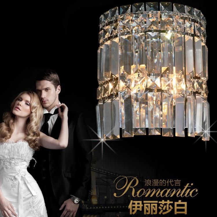 跨境水晶壁灯时尚水晶灯轻奢水晶壁灯酒店民宿氛围灯具现货