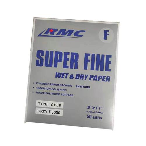 RMC牌 细水砂纸 5000目 研磨砂纸 耐水砂纸精密研磨抛光砂纸