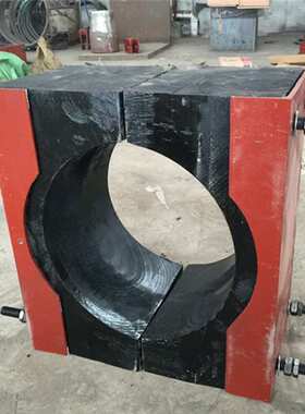 现货 聚氨酯红松木块 固定保冷管托 j8 J9 J13振动管道用滑动管托