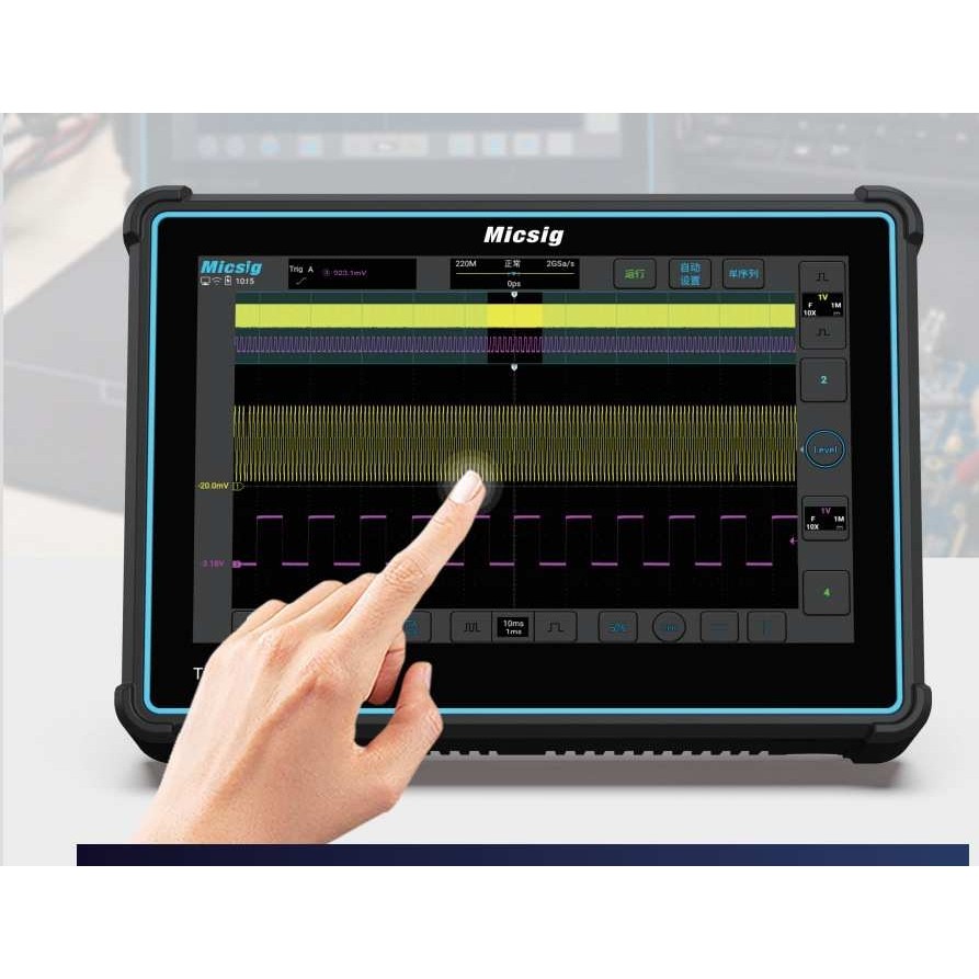 麦科信平板示波器TO系列多达4 路模拟通道TO1004含电池5种解码,3C数码配件,USB灯,淘宝优惠券,粉丝福利购,淘宝优惠卷
