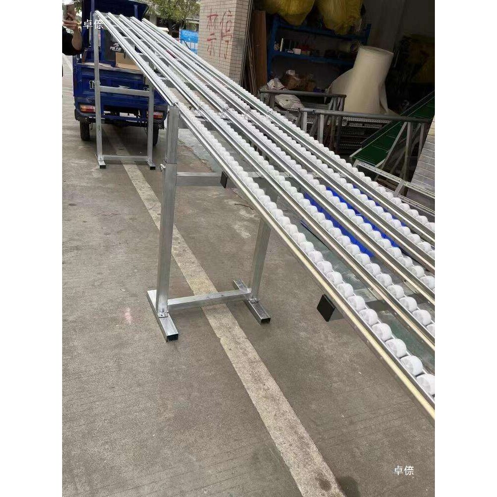 卸货滑梯伸缩方便折叠搬运配件流利条卸货滑道物流传送轻便携带图片