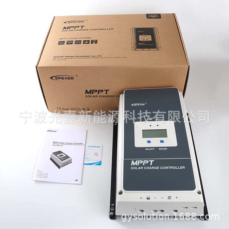 北京汇能精电MPPT太阳能控制器50A/100A房车用监控智能光伏充电器