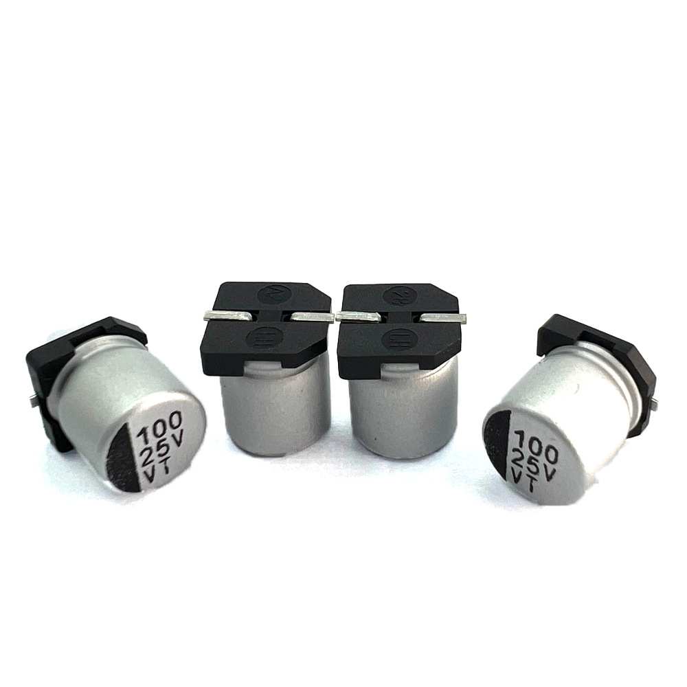 25V100UF 6.3X7.7mm贴片铝电解电容 直销25v贴片铝电解电容