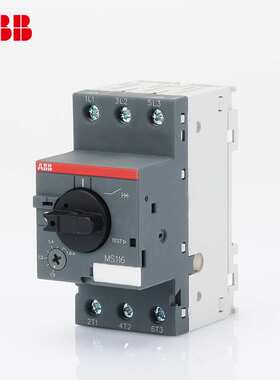 ABB电动机保护断路器MS116-1/1.6/2.5/4/6.3/10/12/16/32马达开关