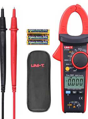 钳形表优利德UT211A 211B 216C UT220 222 213A钳形电流表万用表