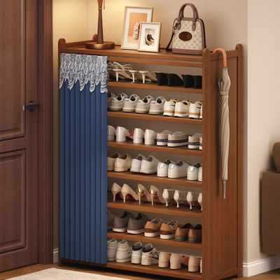 鞋架家用门口多层入户室内小窄2025爆款出租房用好看简易防尘鞋柜