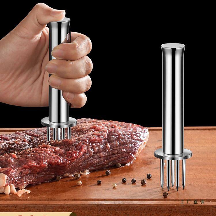 松肉针304不锈钢家用牛排针牛扒专用扎肉器嫩肉断筋器扣肉插肉针