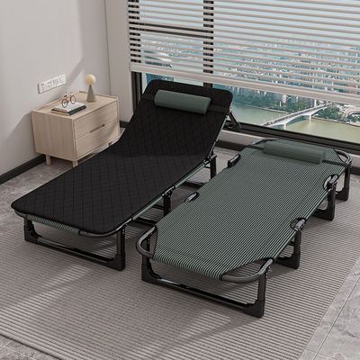 折叠床单人办公室简易午休家用成人午睡行军小床陪护便捷躺椅