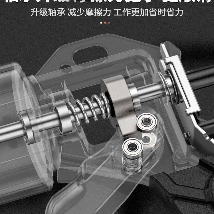 玻璃胶枪自动断胶省力结构胶打胶轴承密封装修美容胶软胶