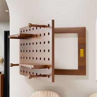 一体遮挡装饰网线洞洞板装饰挂钩遮挡电表箱多层盒架现代简约清新