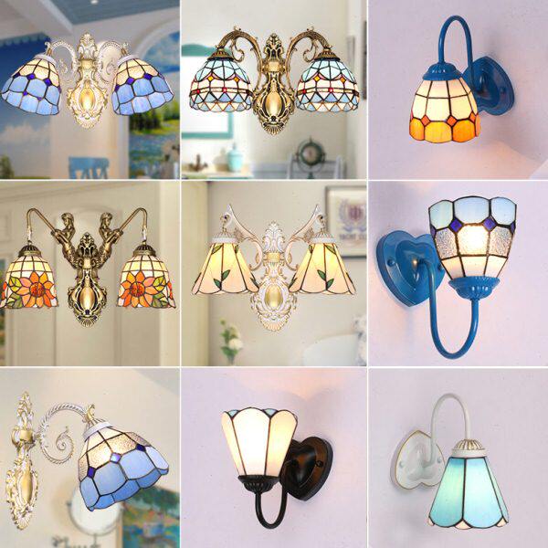 走廊地中海单头室内阳台壁灯个性壁灯卧室床头灯 客厅背景墙双头