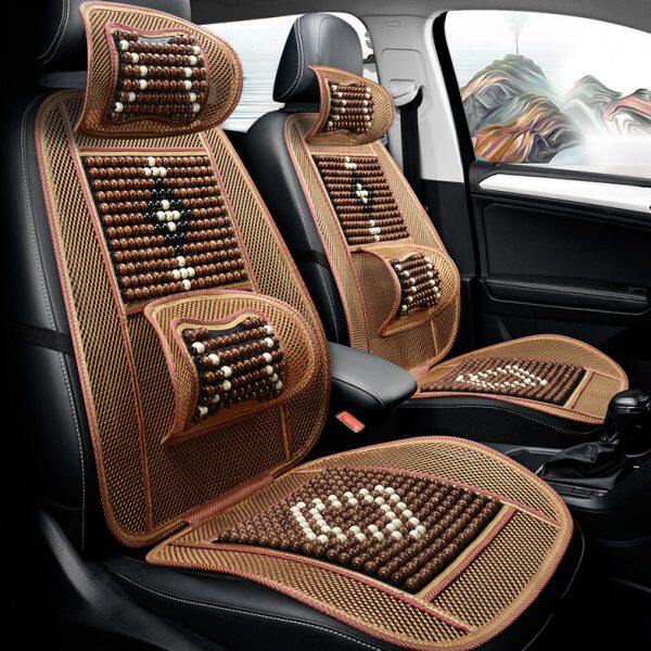 珠放荣卡罗拉凯美瑞R夏季CH珠子适用汽车座套木坐垫凉垫RAV4威驰